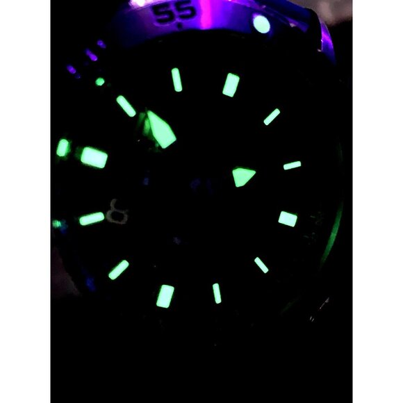 Nautica Men's Watch N145337 Quartz Chronograph White Blue Rubber Band 48mm - Picture 5 of 11